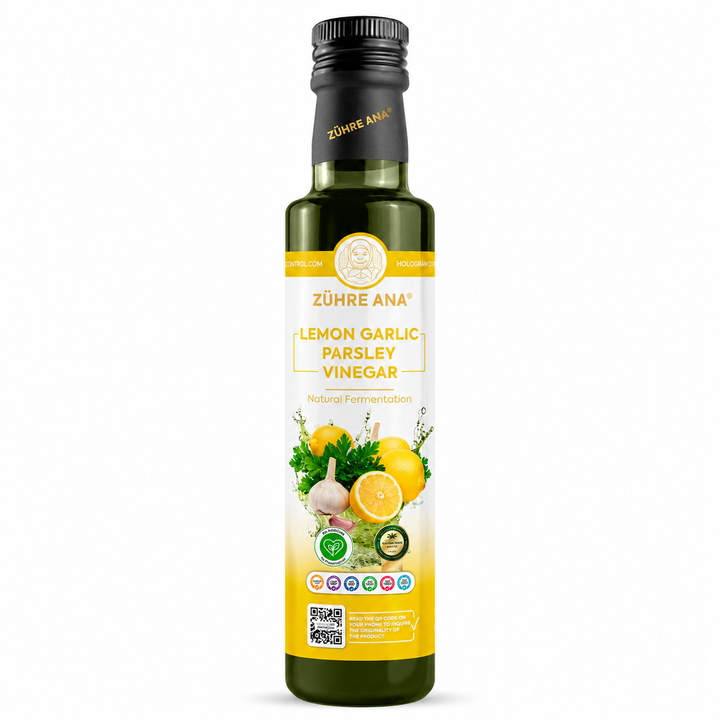Oțet de Lămâie, Usturoi și Pătrunjel Zühre Ana, sticlă de 500 ml