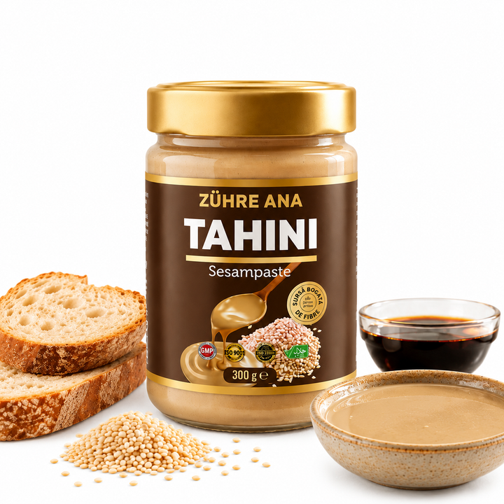 Zühre Ana Tahini – 300 g, bun la fasole bătută și la alte mâncăruri de post